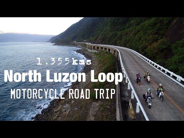 1,355kms North Luzon Loop Motorcycle Ride