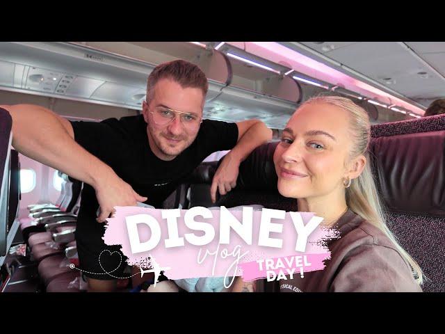 WALT DISNEY WORLD TRAVEL DAY | Virgin Atlantic | LHR-MCO ️