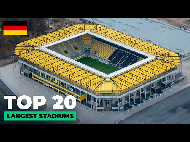  Top 20 Largest Football Stadiums in Germany