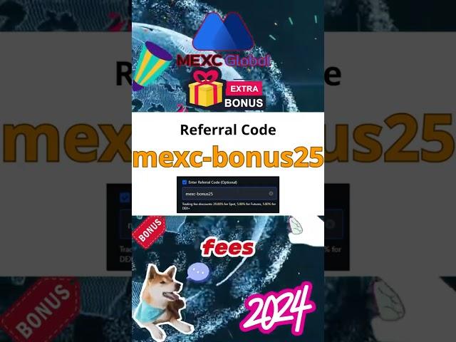 MEXC Código de bonificación de referencia: MEXC-BONUS25 ️ MEXC Registro Bono