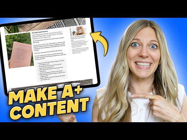 How to Create A+ Content on Amazon KDP | BOOST Your Sales