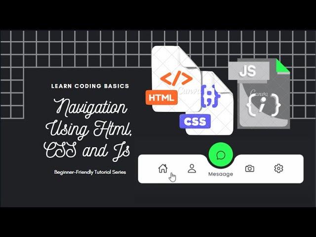 Navigation Menu Indicator using Html CSS & Javascript  Curve Outside Effects