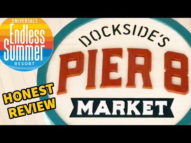 Endless Summer Dockside COMPLETE Dining Review Pier 8 Market | Universal Orlando