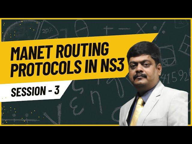 MANET Routing Protocol in NS3 | Session 3 | NS3 Tutorial 2024