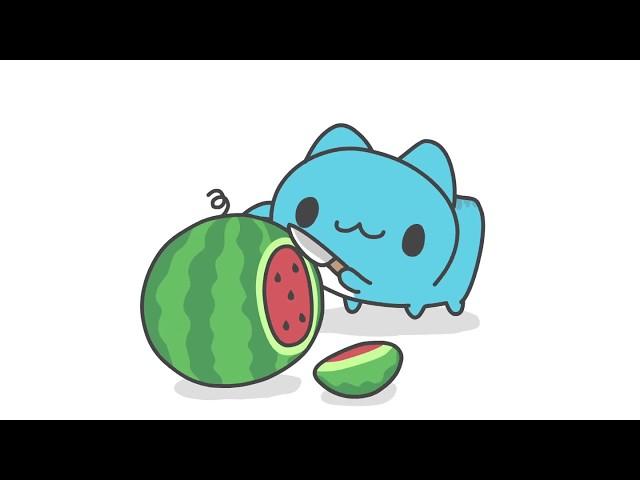 [BugCat-Capoo] Eat watermelon