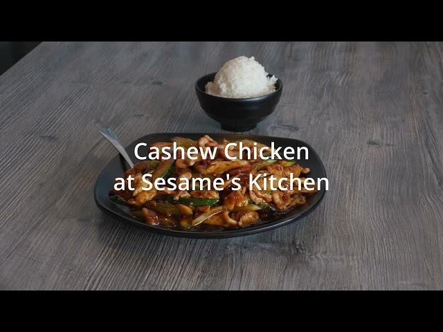 Cashew Chicken Sesames Kitchen F6 30s