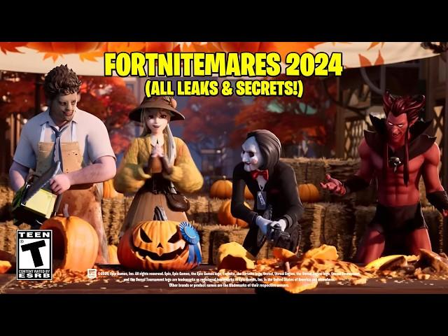 Fortnitemares 2024 Official Trailer (ALL Leaks & Secrets!)