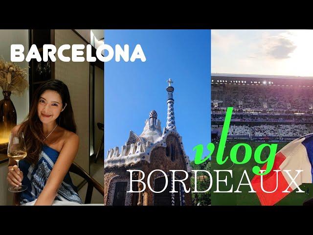 Olympic  and in Bordeaux│mother-daughter trip in Barcelona!