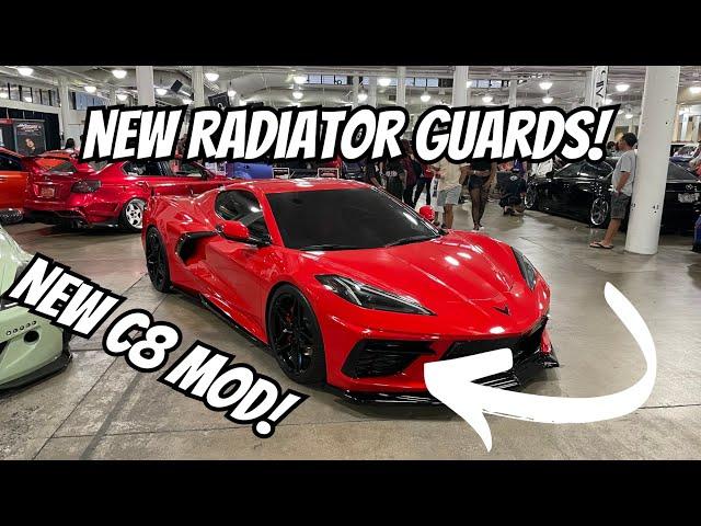 Radiator guards for the C8 corvette! Install guide. 2020-2024 Why weren’t these stock?