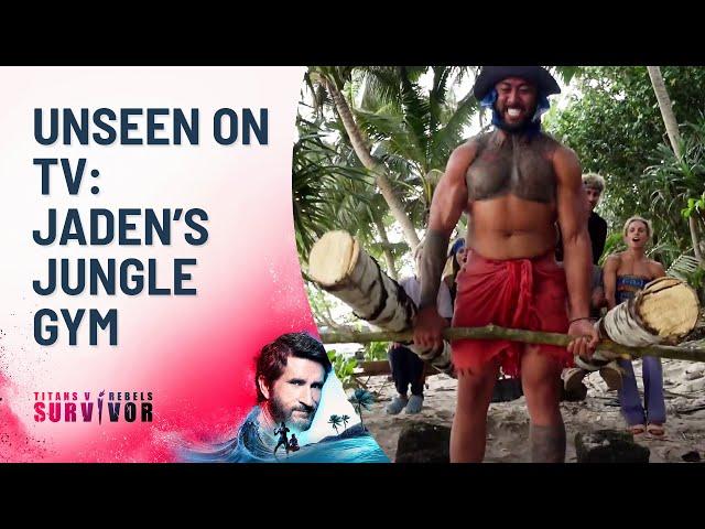 Unseen On TV: Jaden's Jungle Gym | Australian Survivor 2024 | Channel 10