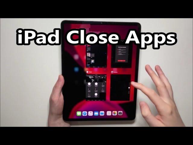 How to Close Apps on iPad Pro!