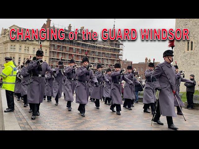 WINDSOR CASTLE GUARD Band and Bugles of The Rifles with Queen's Gurkha Engineers NEW