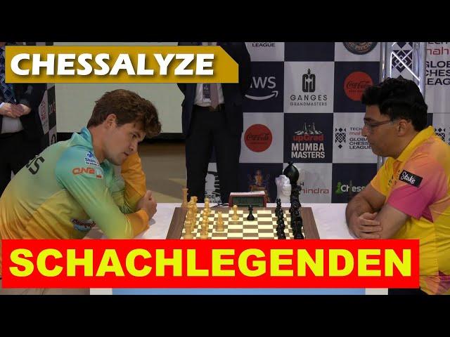 Mein König, sei doch mal aktiv! | Carlsen vs Anand | Global Chess League 2024 Gruppenphase