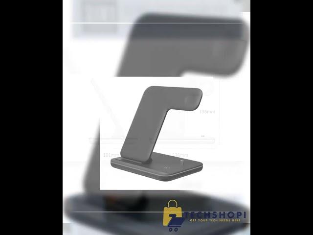 Earphone Wireless Charger 3 In 1 Wireless Charger Stand