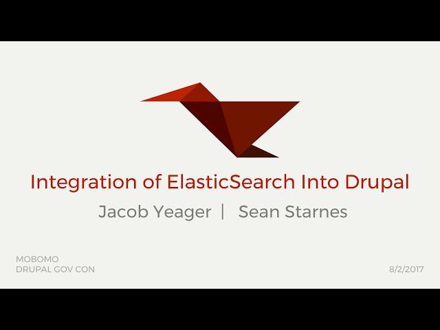 Integration of Elasticsearch into Drupal