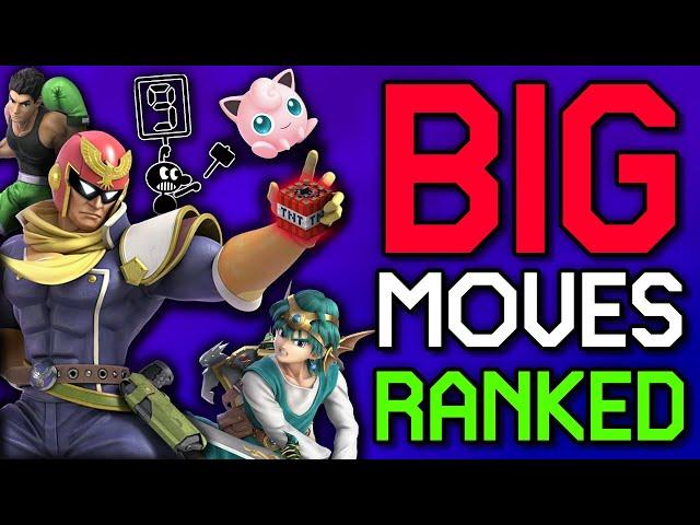 Ranking ALL 41 BIG Moves in Smash Ultimate