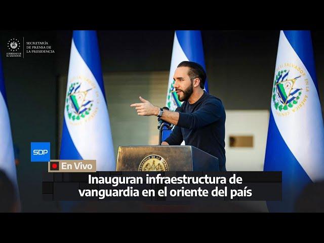 Gobierno del Presidente Nayib Bukele inaugura el periférico Gerardo Barrios