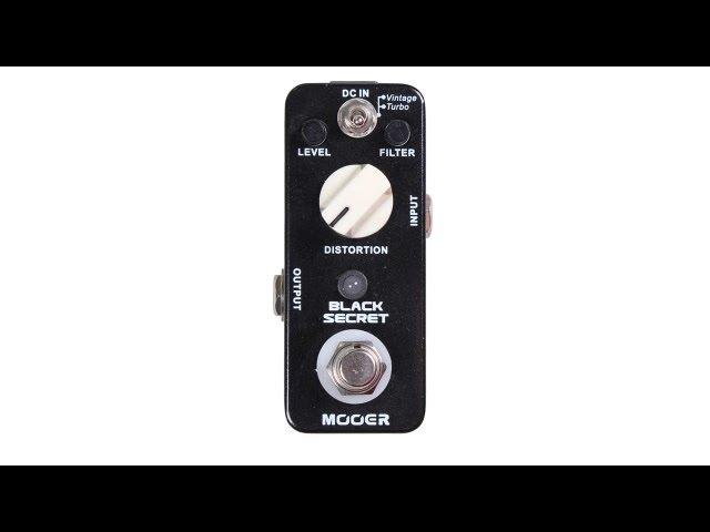 Mooer Black Secret Video Test