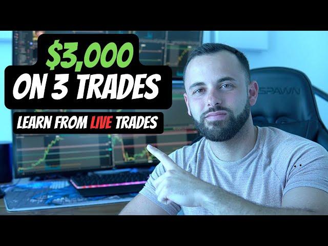 Making $3,000 Trading Supply Rejections | LIVE Options Trading