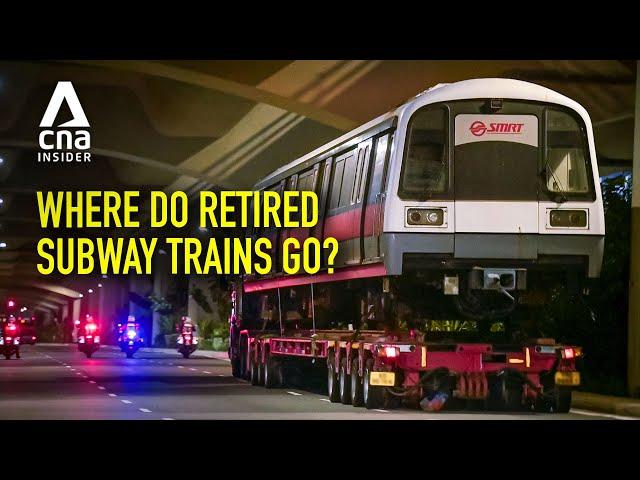 What Happens To Retired MRT Trains? How Singapore Gives Them New Life