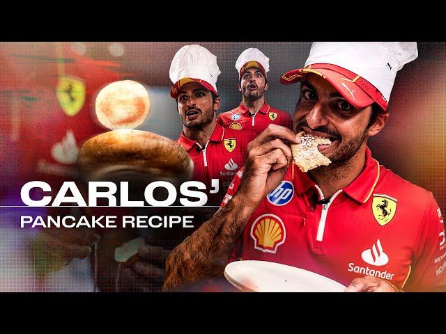 Carlos Sainz’s Fluffy Pancake Recipe