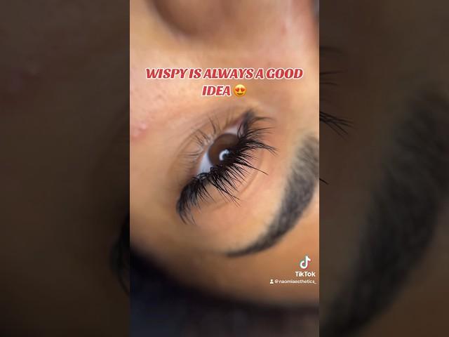 Wispy perfekt Wimpernschlag #wimpernverlängerung #lashextensions #wimpern #dolleyes #blackbusiness