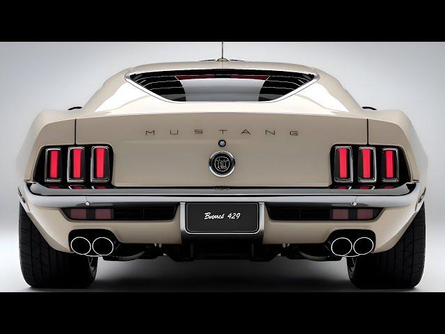 2025 Ford Mustang Boss 429: A Modern Twist on Muscle Car Royalty"