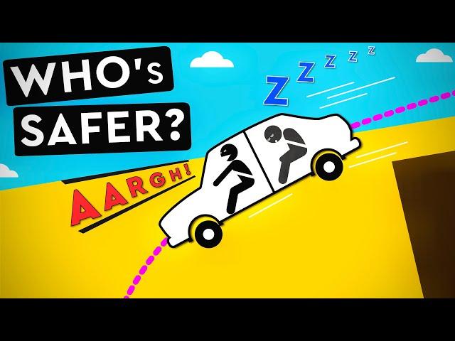 Should You Tense Up OR Stay Loose In A Car Crash? DEBUNKED