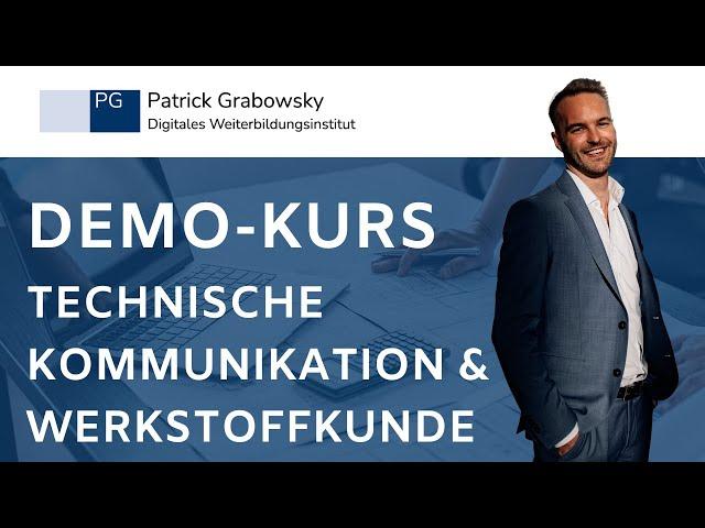 Demokurs Technische Kommunikation und Werkstoffkunde für Technische Fachwirte (IHK)