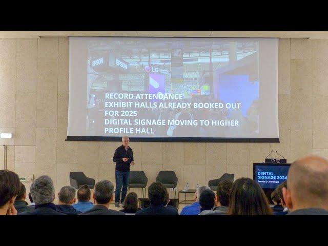 Digital Signage 2024 Talk - Trends & Challenges