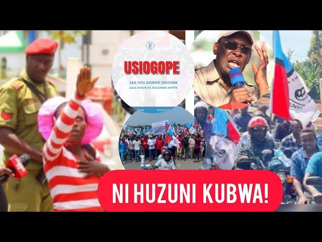 HUZUNI VIDEO IKIONESHA NAMNA DADA ALIEKAMATWA NA POLICE AKISALI DUA KWA MUNGU  KABLA YA MAANDAMANO