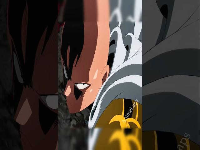 Saitama and King Working Together to Save the Day! #anime