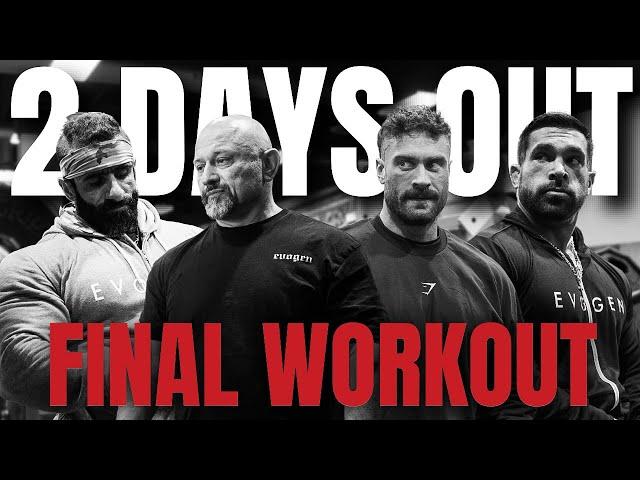 FINAL WORKOUT | OLYMPIA PREP