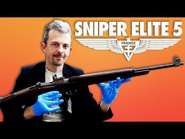 "This Is The Only Rifle In The World!" - Firearms Expert Reacts To Sniper Elite 5’s Guns