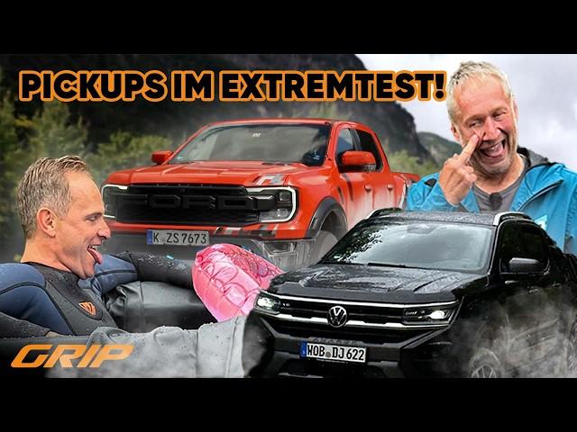 Pickups, die krassen Multitools auf Rädern: VW Amarok  Ford Ranger I GRIP