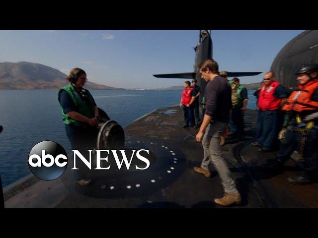 Exclusive look inside a nuclear-powered guided missile submarine l ABC News