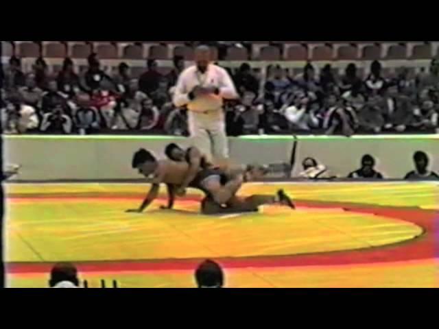 1986 Senior World Championships: 74 kg Dave Schultz (USA) vs. Saban Sejdi (YUG)