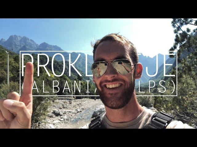 Hiking in the Albanian Alps