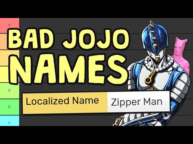 Ranking the Terrible JoJo Localization Names