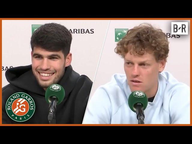 Carlos Alcaraz & Jannik Sinner Post-Match Press Conference | 2025 Roland-Garros