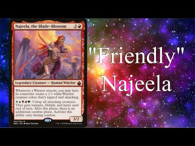 Can We Build a Friendly Najeela the Blade-Blossom Commander Deck?