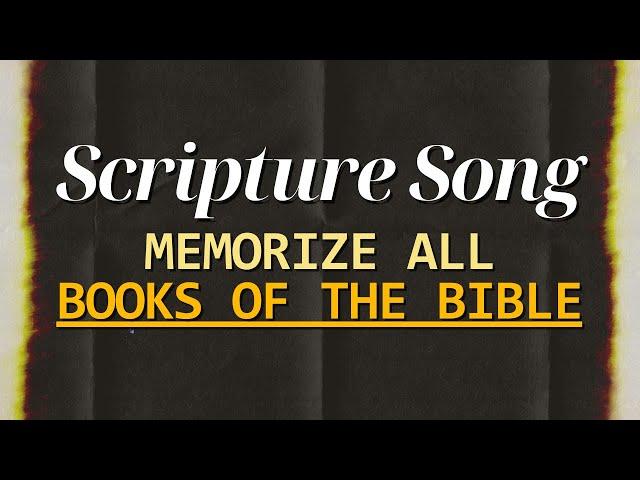   Memorize All Books of the Bible | Scripture Song | Christian Music