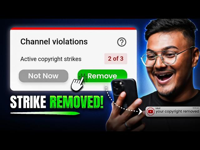 How to Remove Copyright Strike on YouTube | Copyright Strike Kaise Hataye (2024 Update)