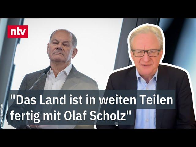 Von Lucke zu SPD-Kanzlerkandidat: "Das Land ist in weiten Teilen fertig mit Olaf Scholz" | ntv