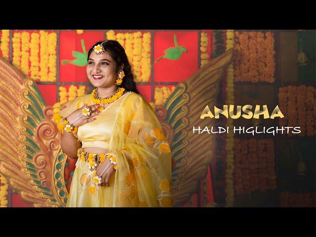 Dr. Anusha | Haldi Ceremony | Aarvi Media