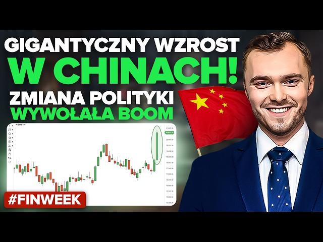 Wielkie Wzrosty Chińskiej Giełdy! | Zapowiedź Tańszej Ropy? | Duży Pozew Przeciwko Visa! #finweek