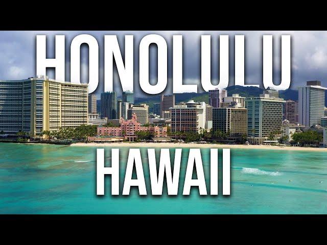 Honolulu Hawaii : Hotel, Food & Coffee!!