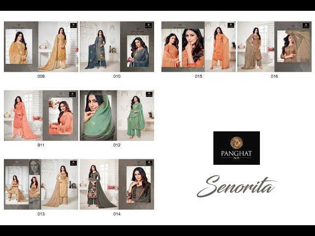 Panghat nx Senorita Pure Cotton Silk Digital print Dress materials|| Latest Design of Cotton Suit