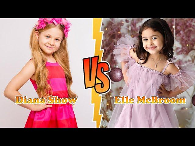 Diana Show VS Elle McBroom (The ACE Family) Transformation 2024  From Baby To Now