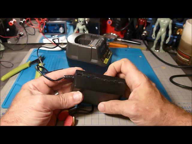 Ryobi 18v battery charger repair.